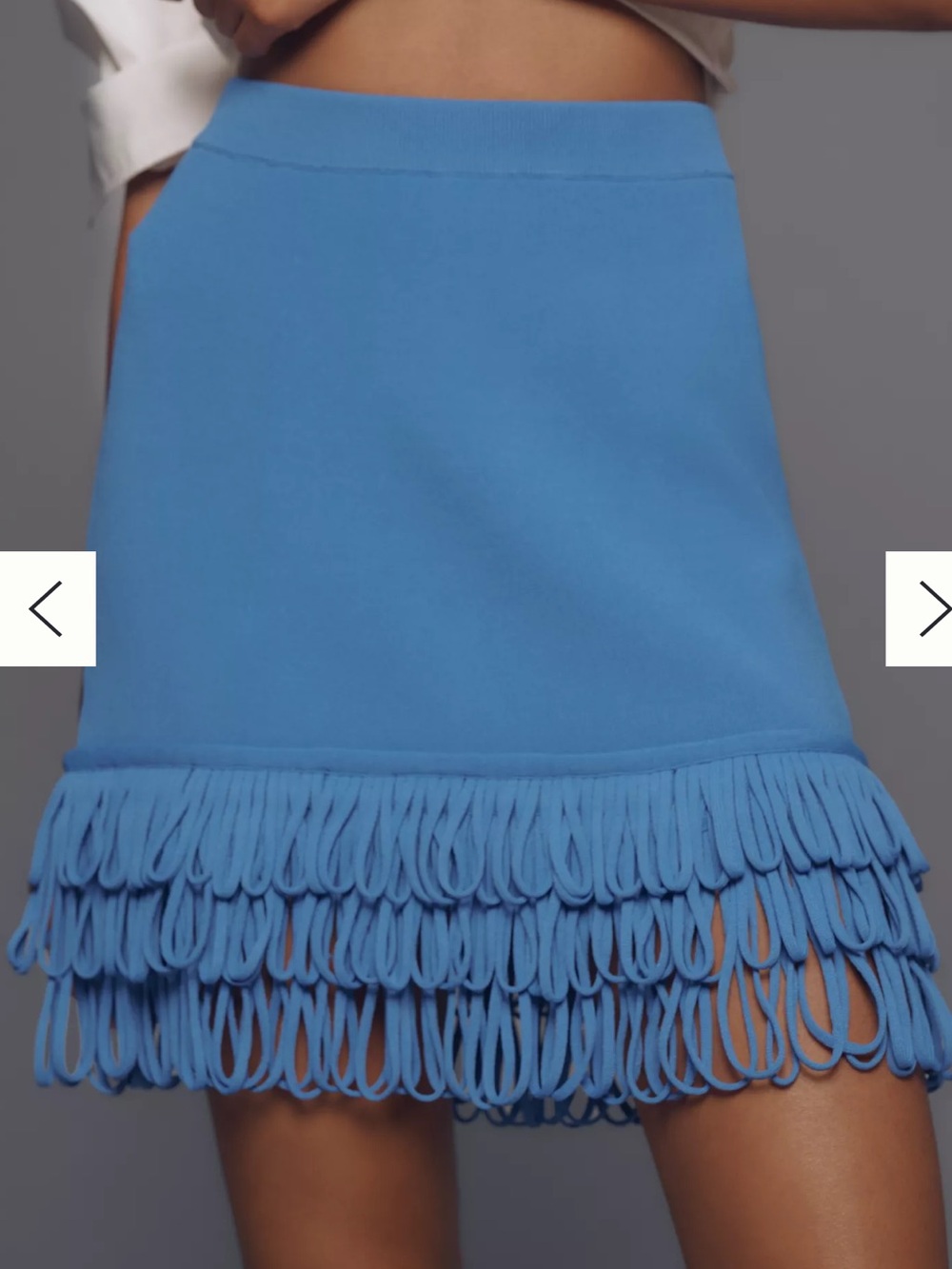 BNWT SIMONMILLER Albers Knit Mini Skirt